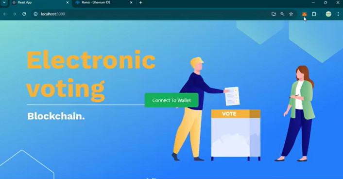 Decentralized Online Voting System using Blockchain